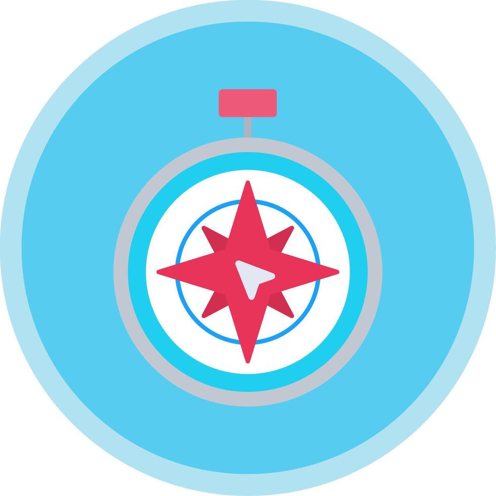 N West Flat Multi Circle Icon vector