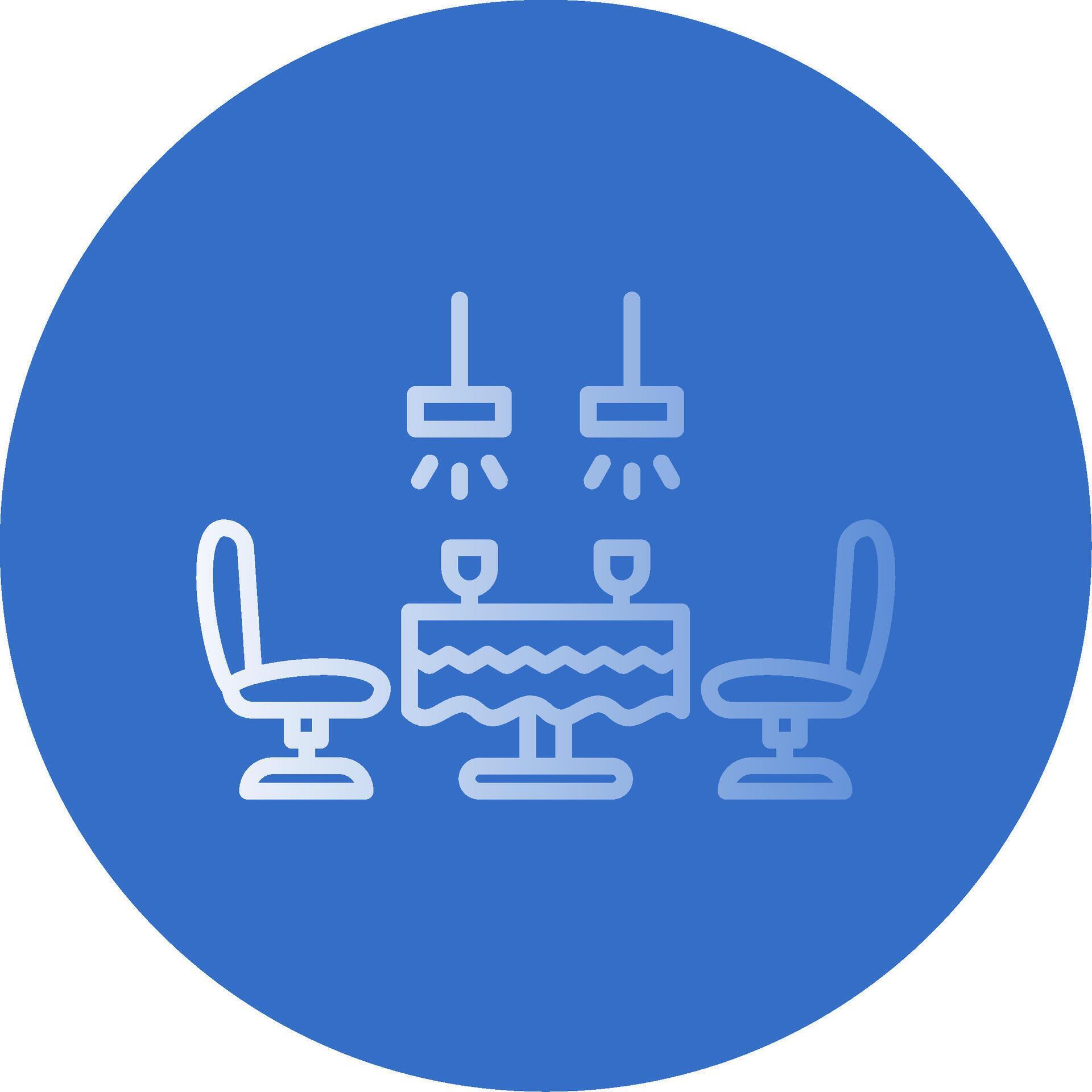 Dining Table Flat Bubble Icon 44063669 Vector Art at Vecteezy