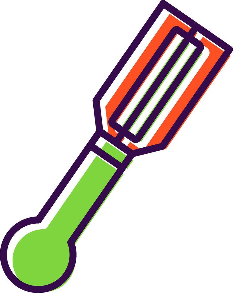 Slicer filled Design Icon vector