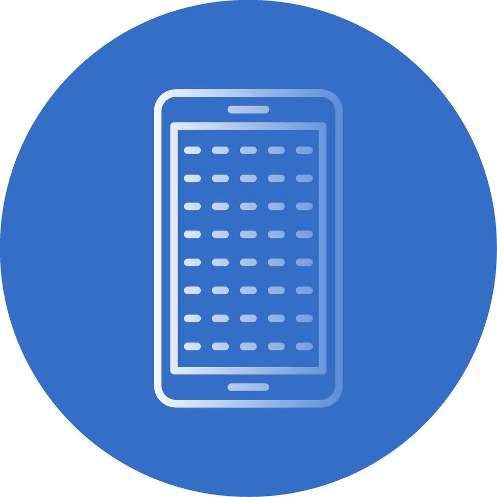 E Learning Flat Bubble Icon vector