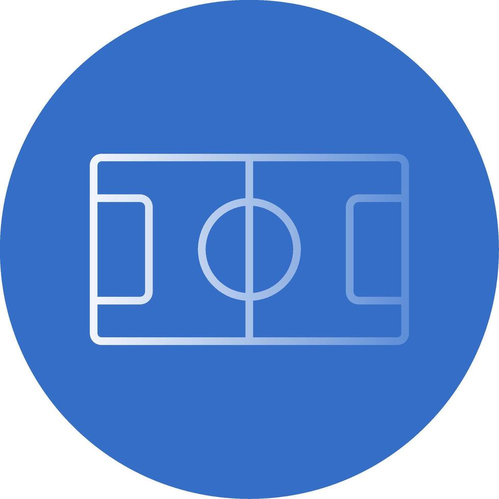 Table Football Flat Bubble Icon vector