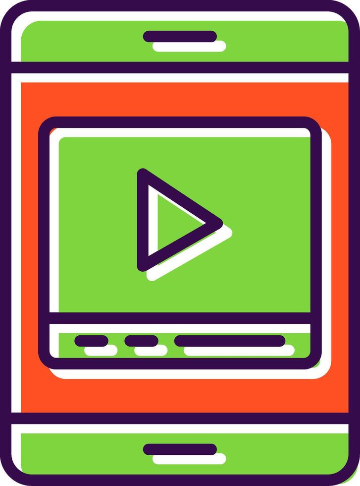 filled Design Icon vector