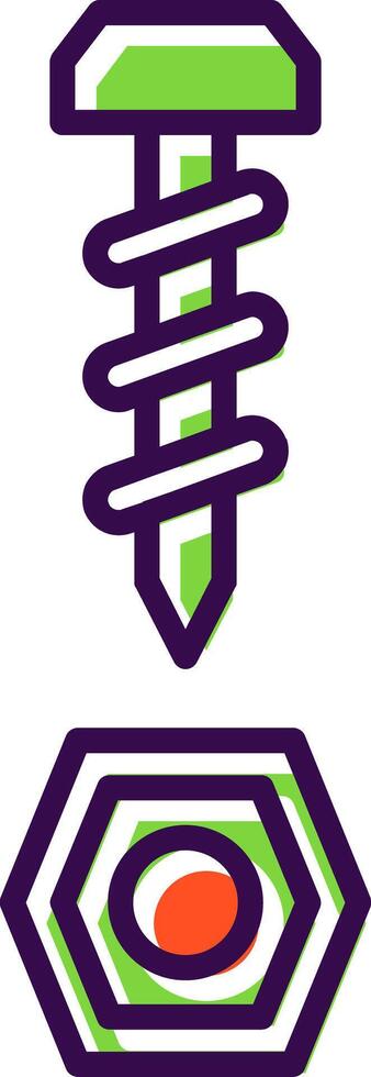 Ironware filled Design Icon vector