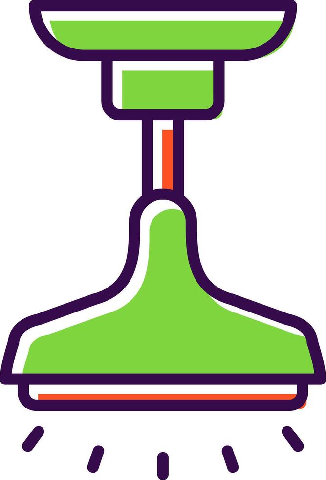 Lamp filled Design Icon vector