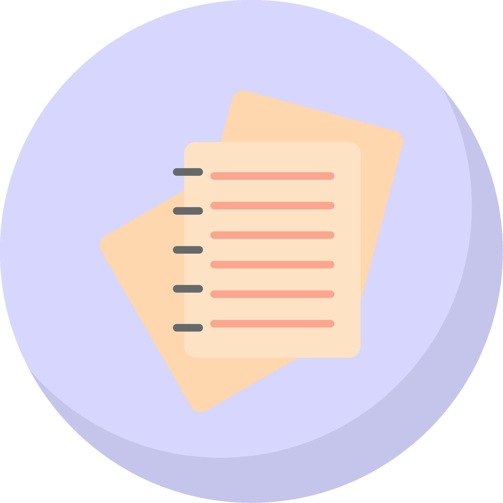 Notes Flat Bubble Icon 44065934 Vector Art at Vecteezy