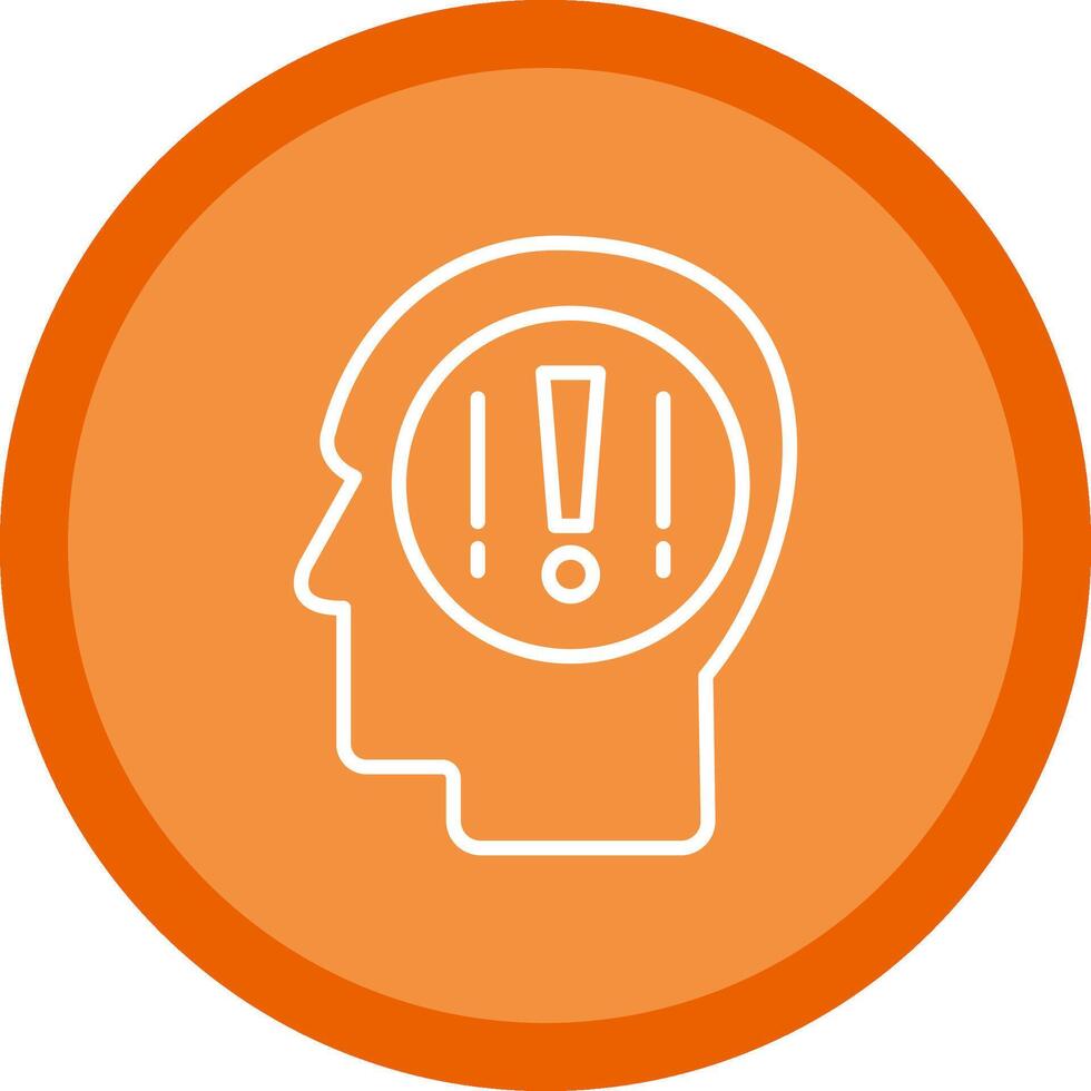 Good Idea Line Multi Circle Icon vector