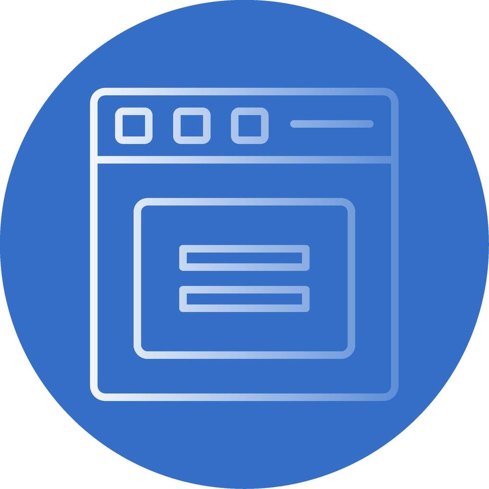 Equal Flat Bubble Icon vector