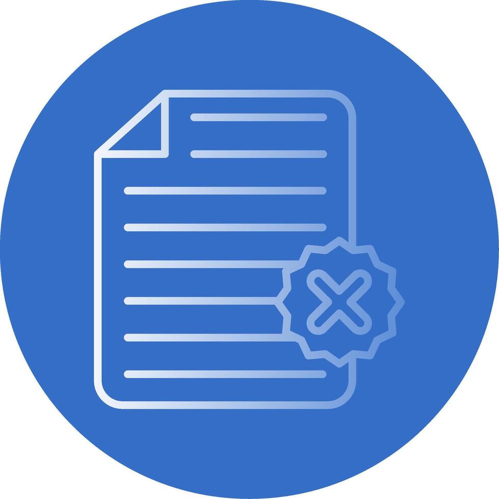 File Flat Bubble Icon vector