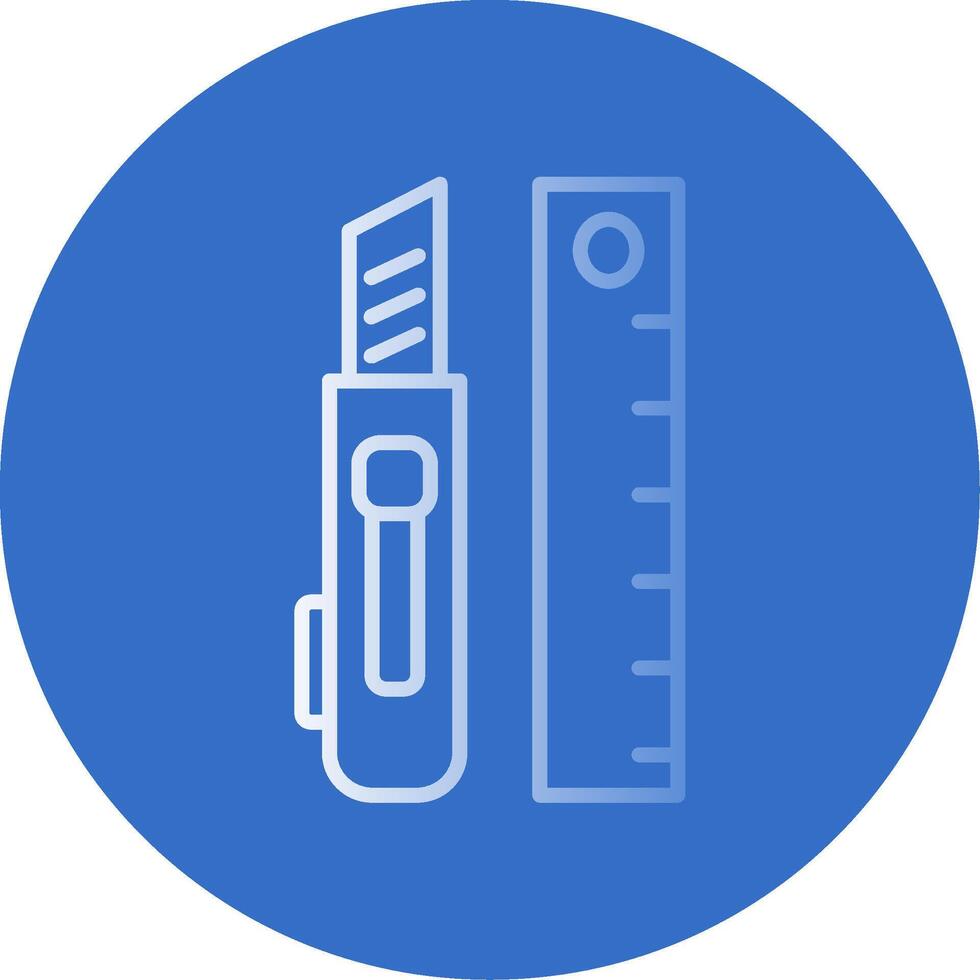 Tools Flat Bubble Icon vector