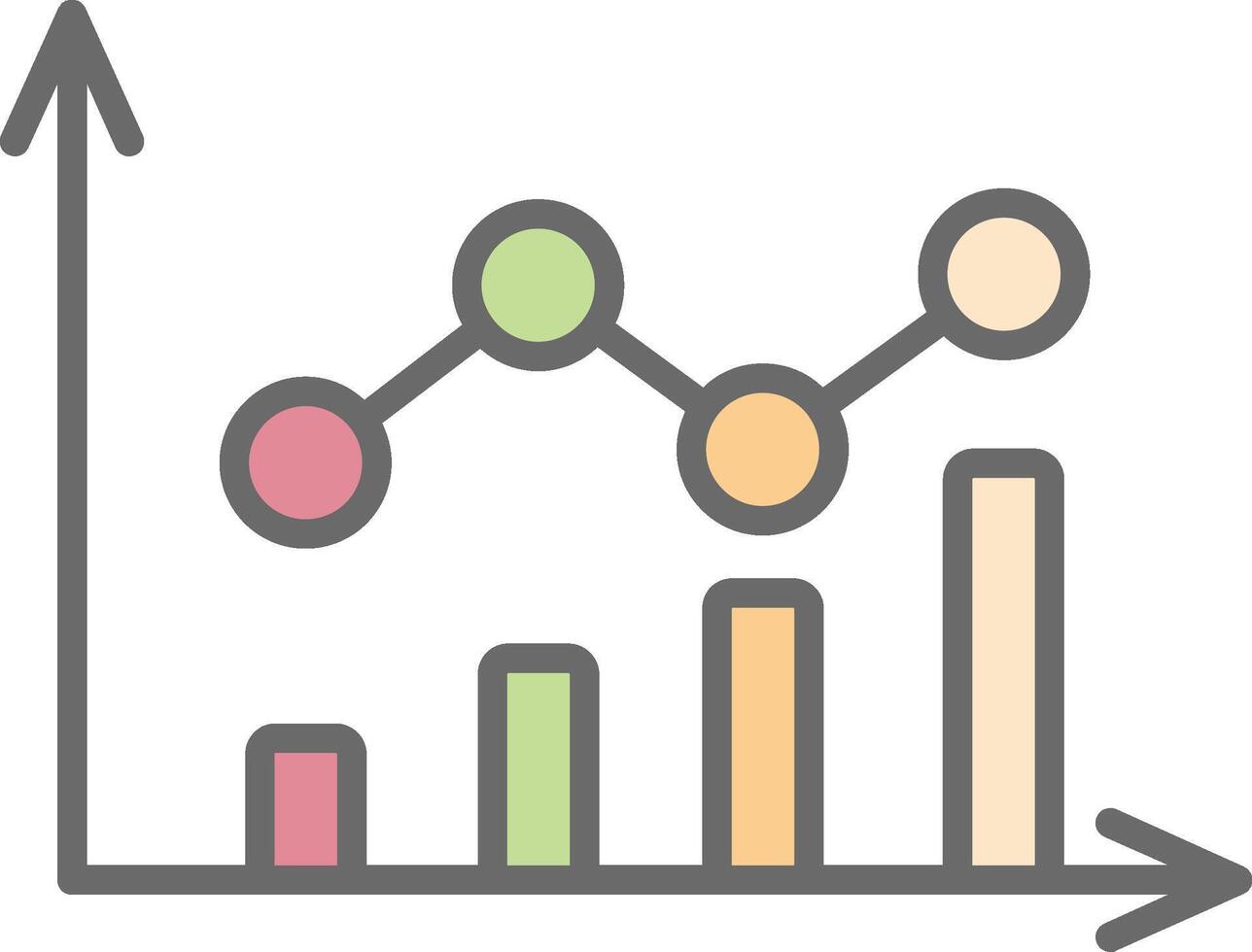 Keyword Rankings Line Filled Light Icon vector