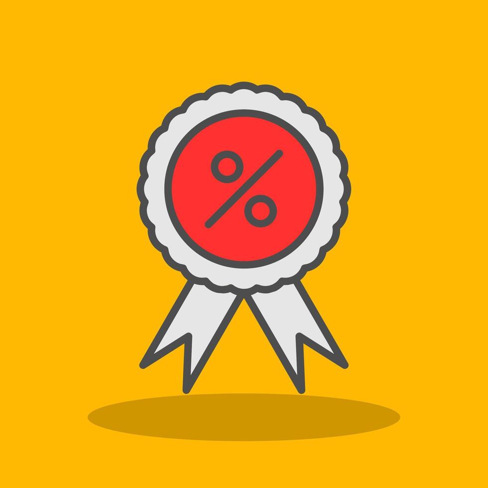 Best Price Filled Shadow Icon vector