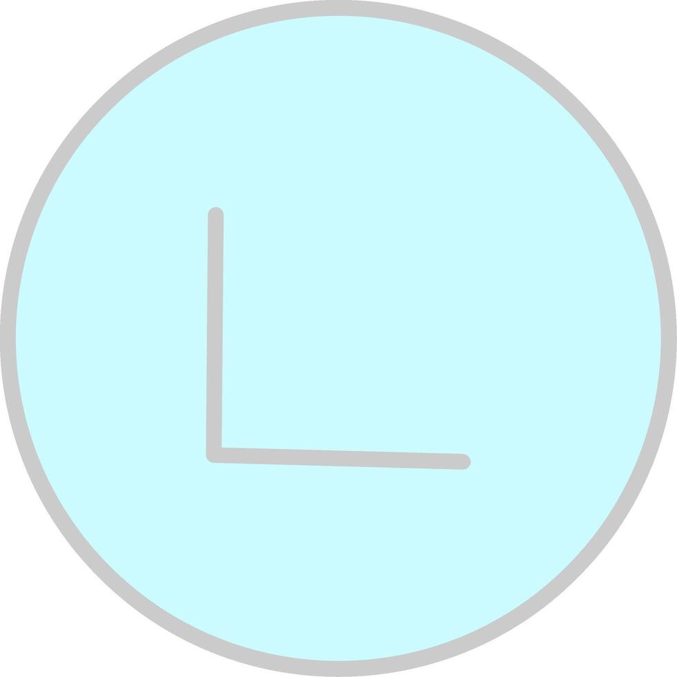 Chevron Line Filled Light Icon vector