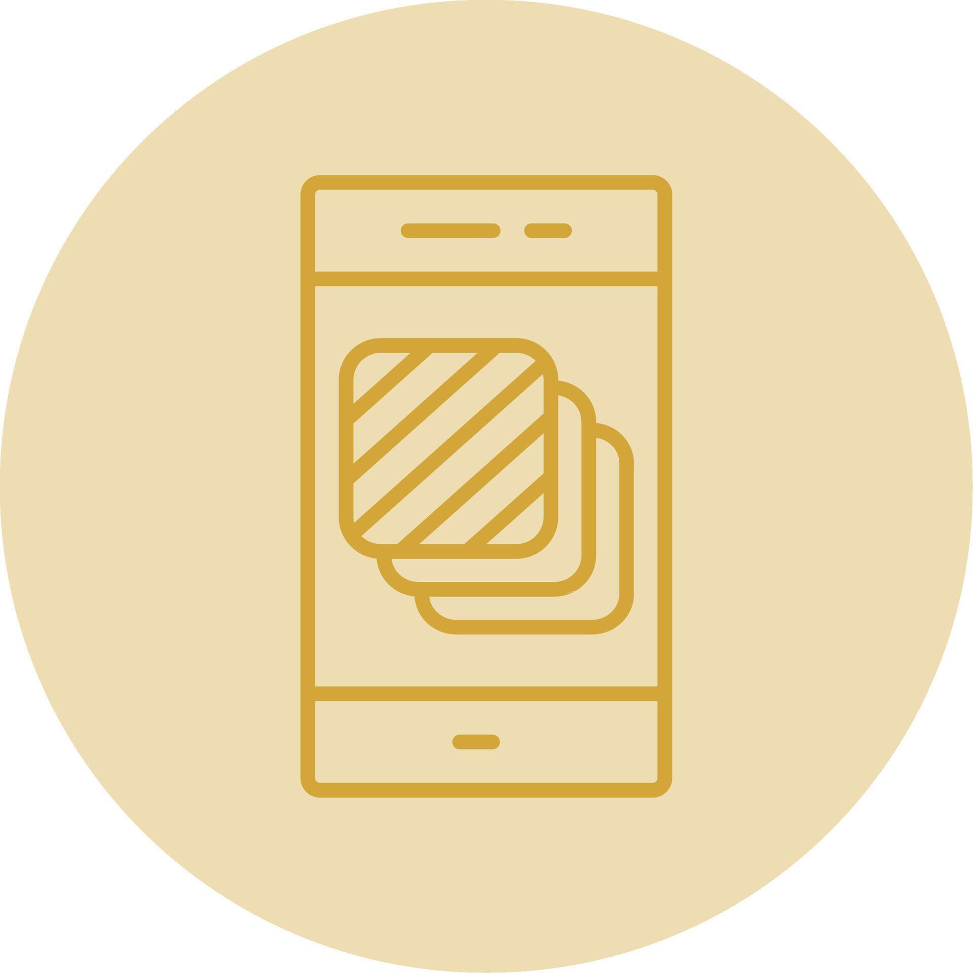 Layers Line Yellow Circle Icon 44072779 Vector Art at Vecteezy