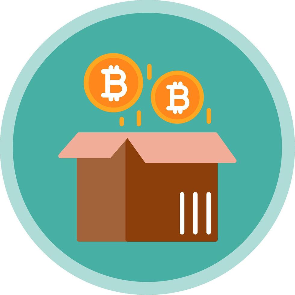 ICO ICO Flat Multi Circle Icon vector