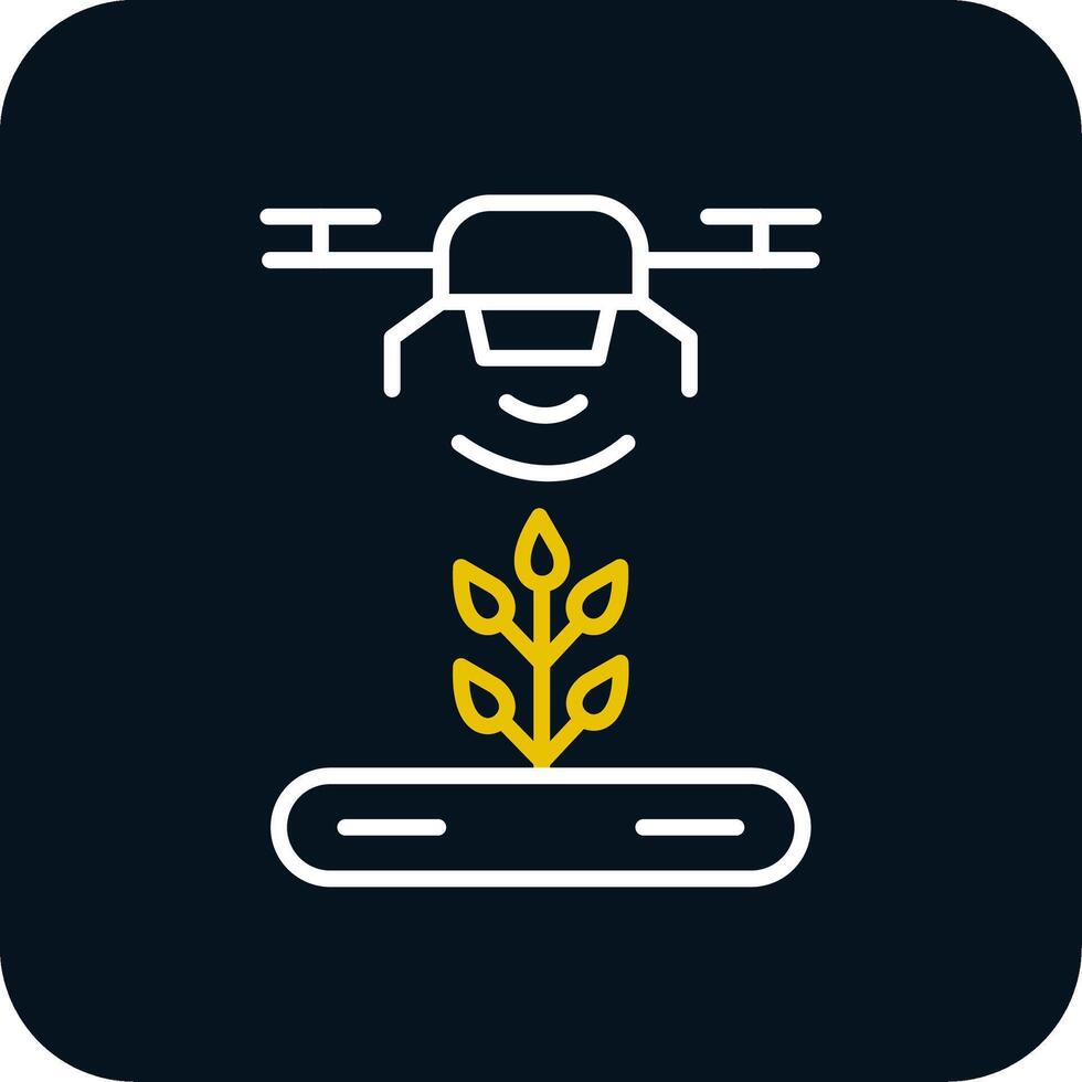 Automatic Irrigatior Line Red Circle Icon vector