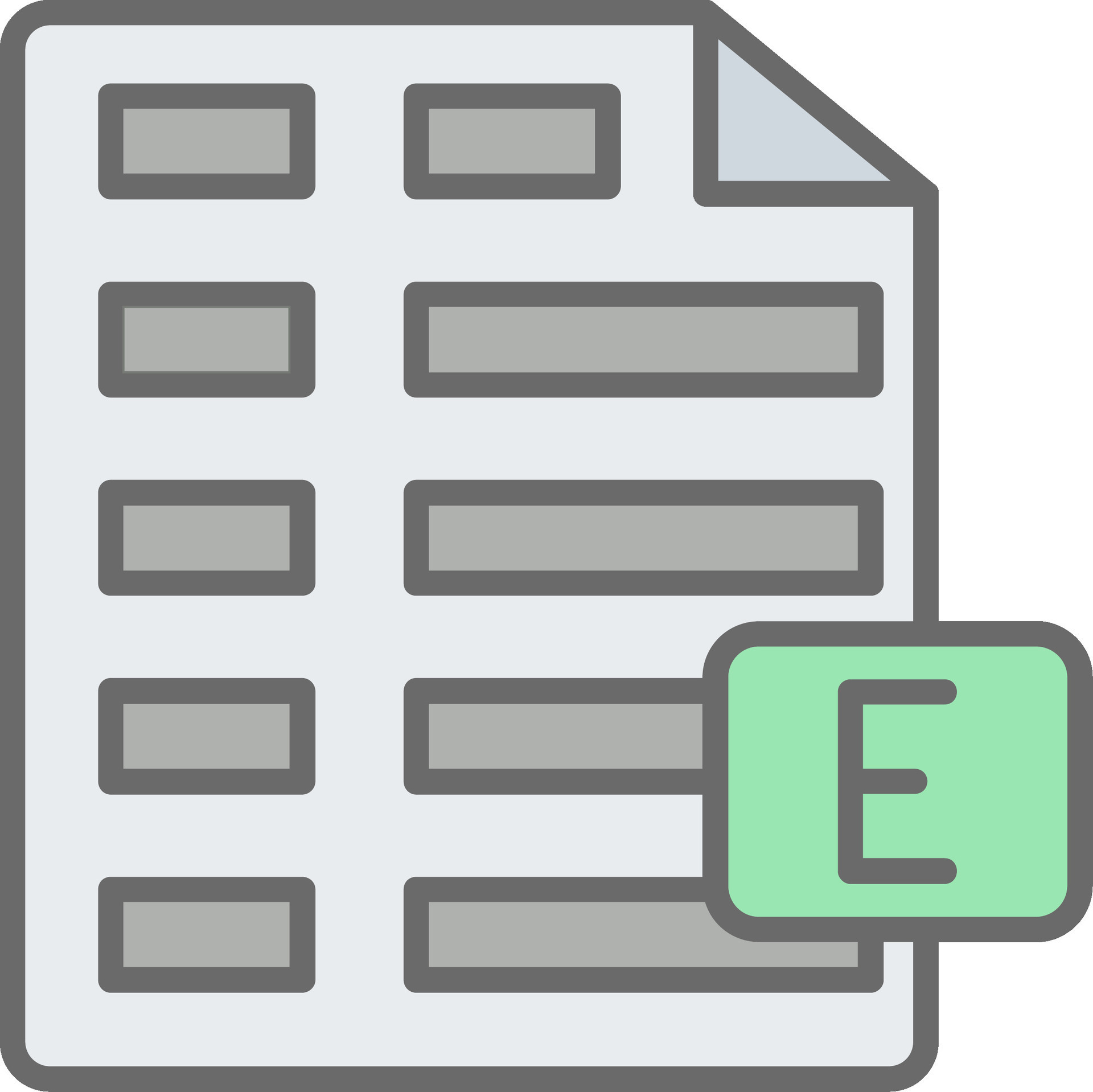 Excel line filled light icon 44074933 vector art at vecteezy