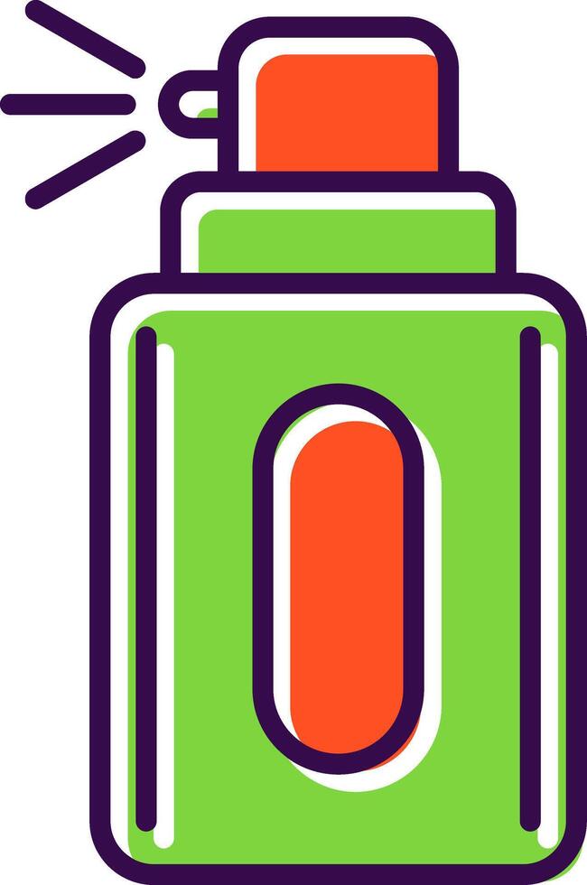 Deodorant filled Design Icon vector