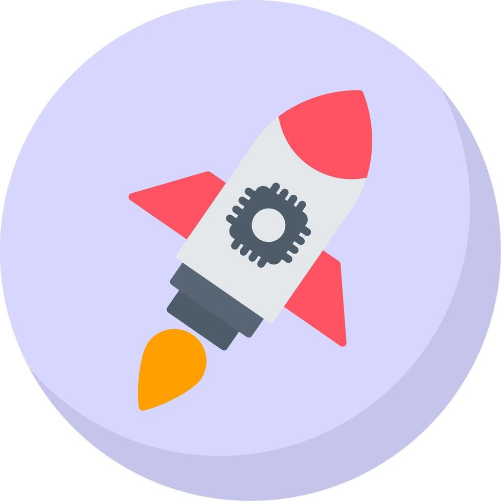 Rocket Flat Bubble Icon 44075985 Vector Art at Vecteezy