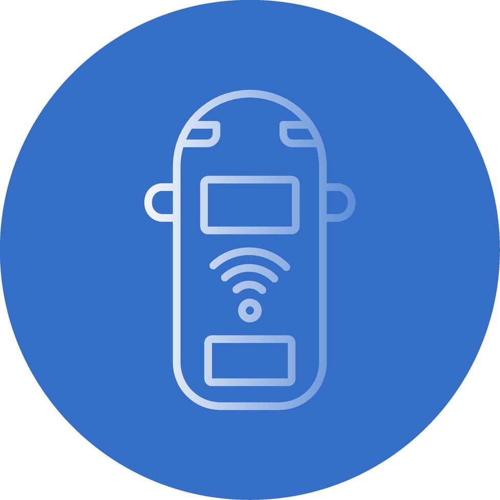Car Flat Bubble Icon vector