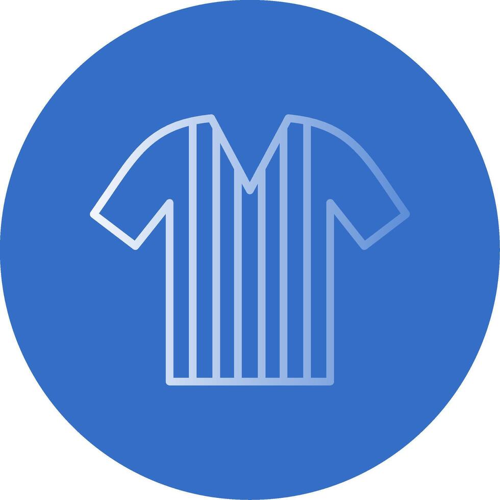 Shirt Flat Bubble Icon vector