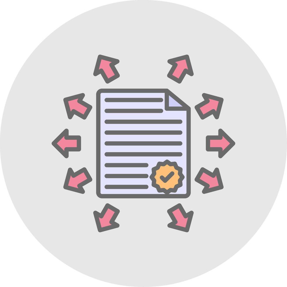 Crane Lifter Line Filled Light Icon vector