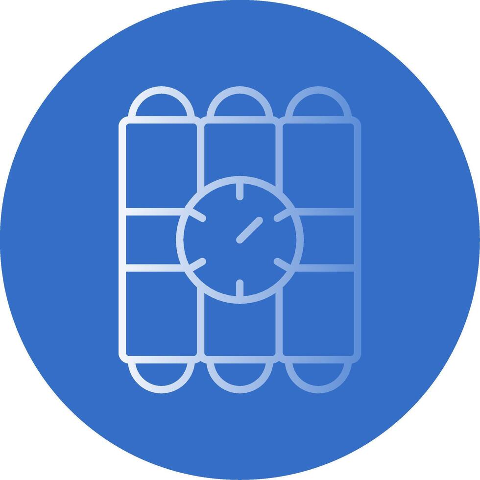 C4 Flat Bubble Icon vector