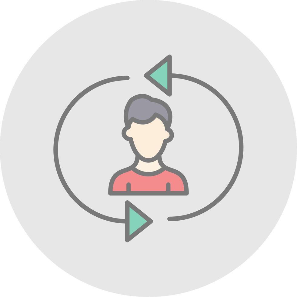 Construction Foam Line Filled Light Icon vector