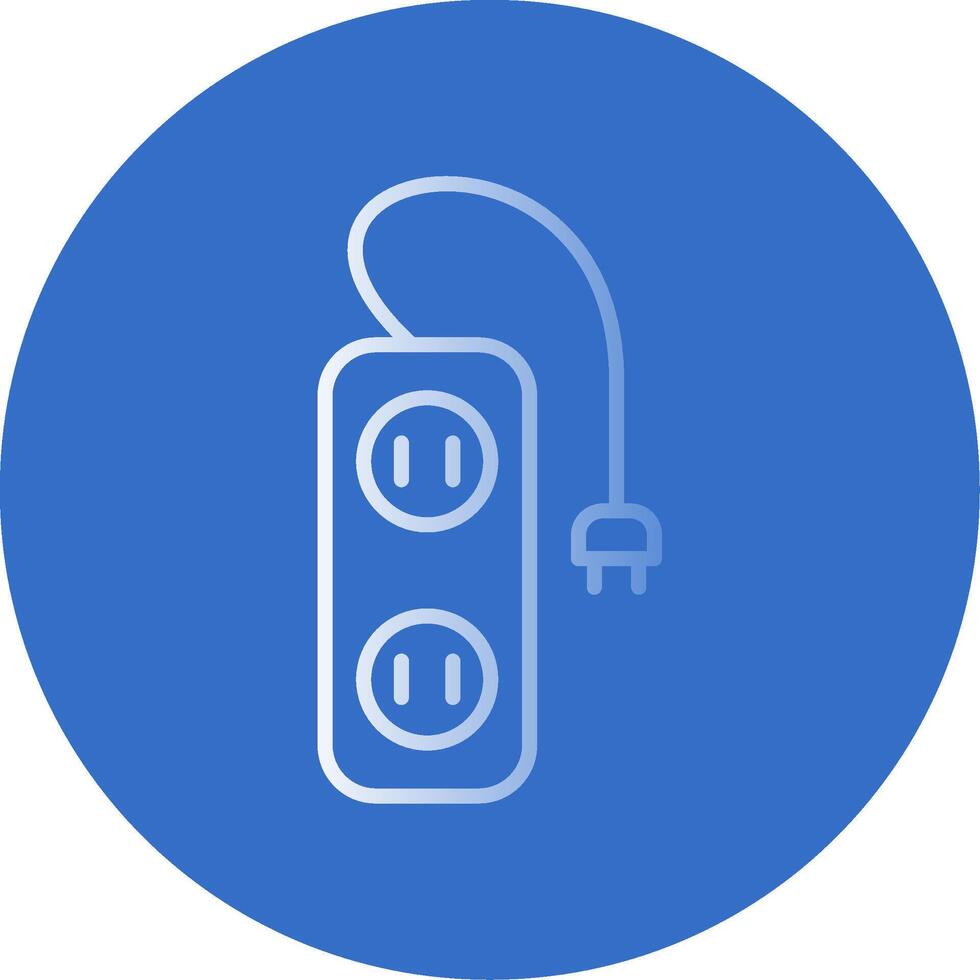 Extension Flat Bubble Icon vector