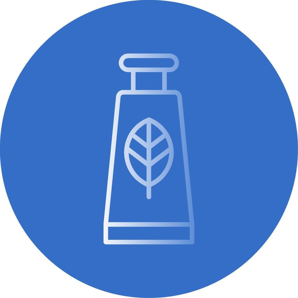 Hand Cream Flat Bubble Icon vector