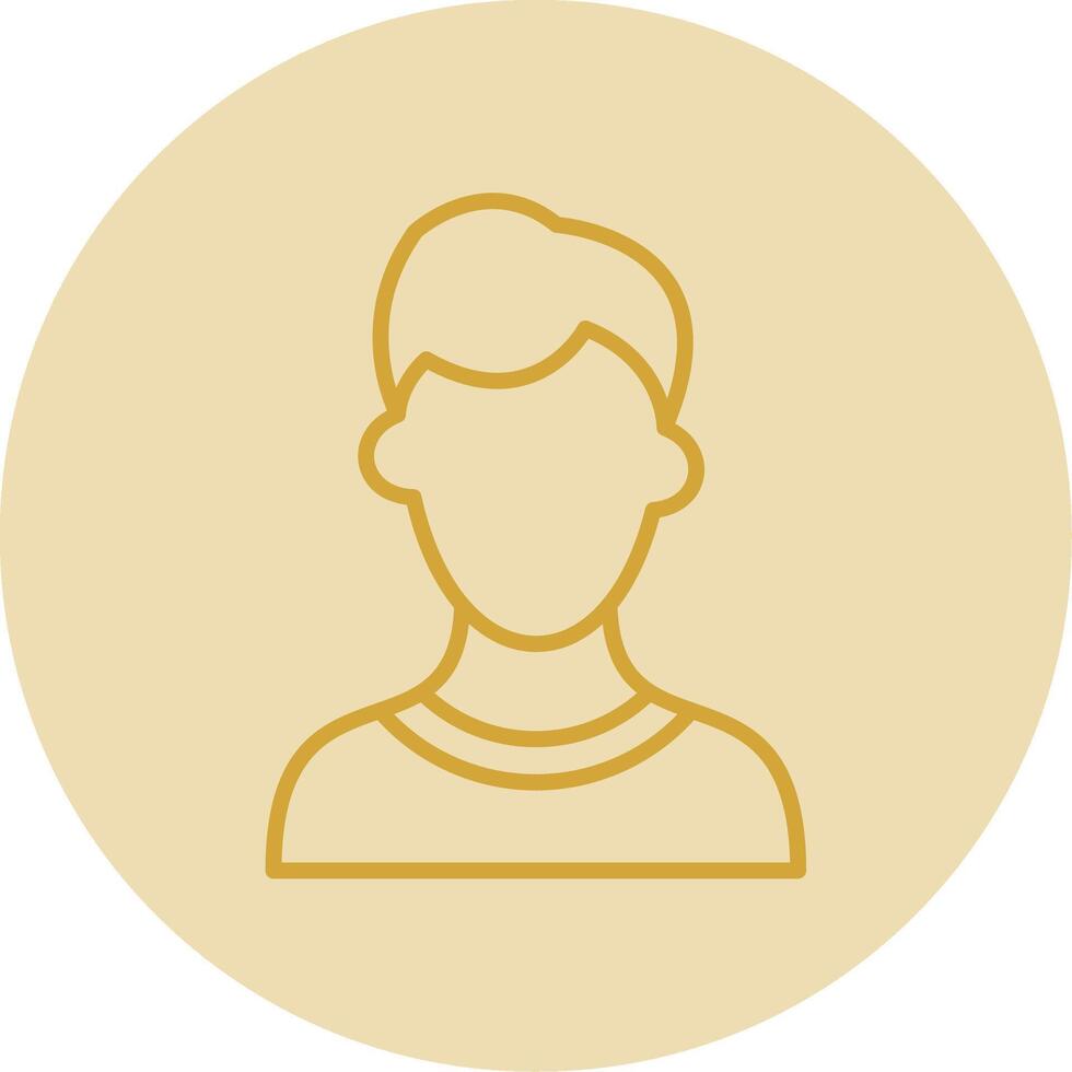 Hydro Power Line Yellow Circle Icon vector
