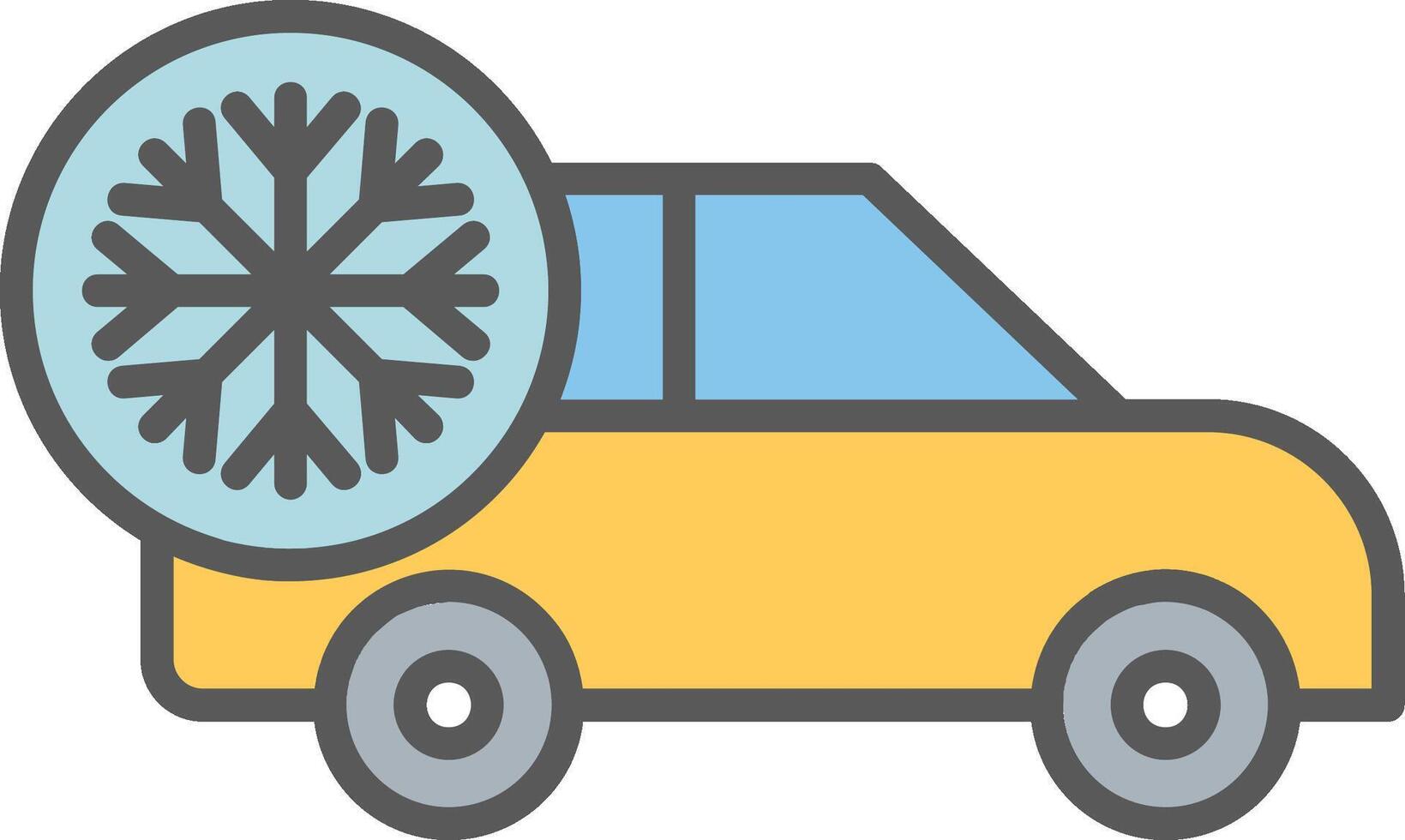 Air Conditioner Line Filled Light Icon vector