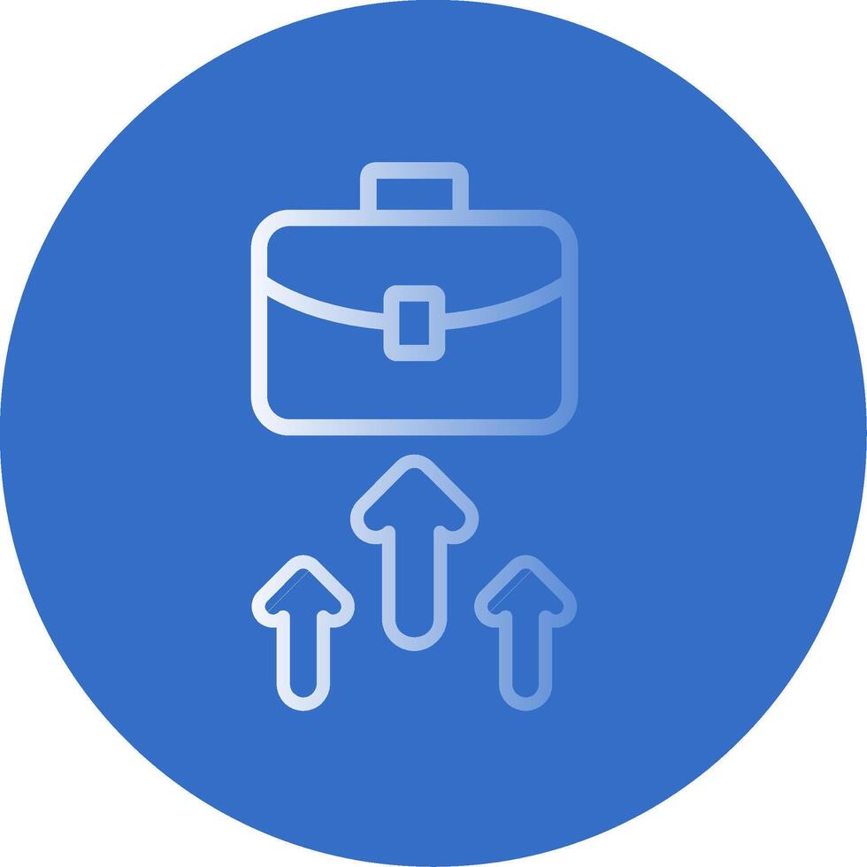 Business Flat Bubble Icon vector