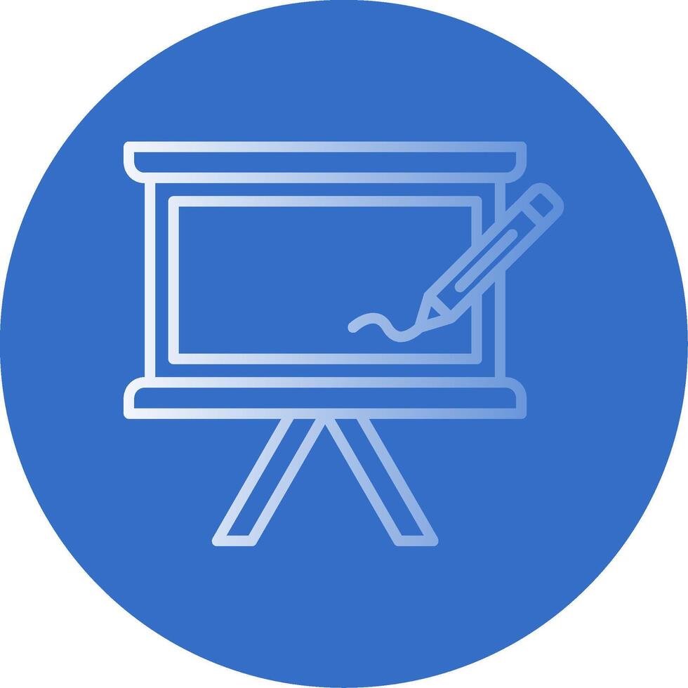 Board Flat Bubble Icon vector