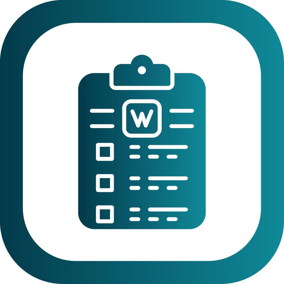 Document Filled Yellow Icon vector