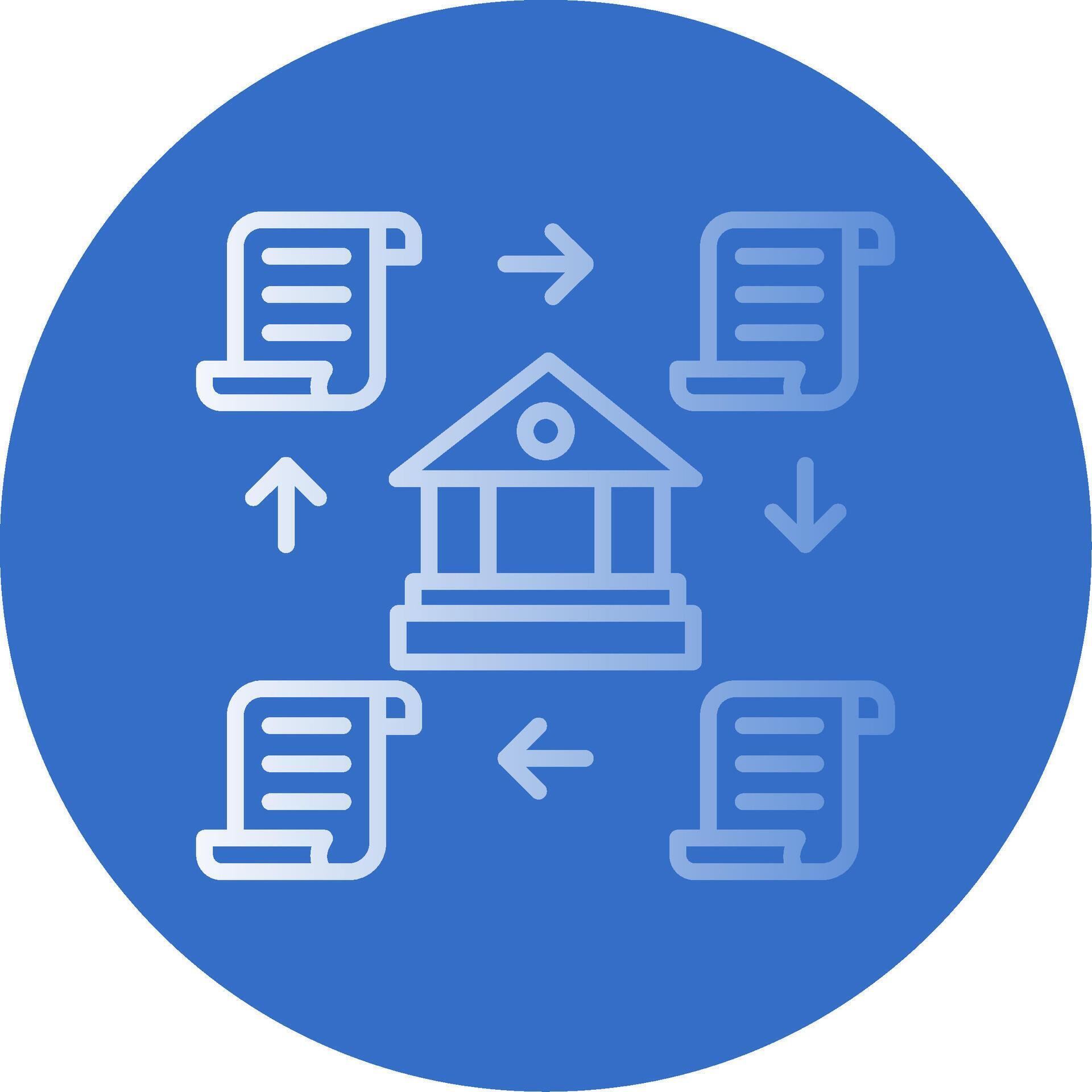 Distributed Ledger Flat Bubble Icon 44081844 Vector Art at Vecteezy