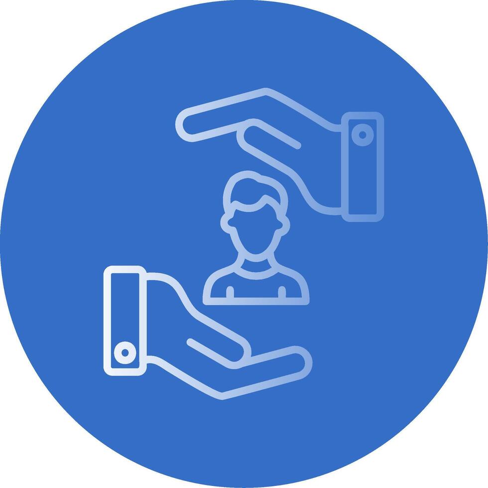 Product Flat Bubble Icon vector