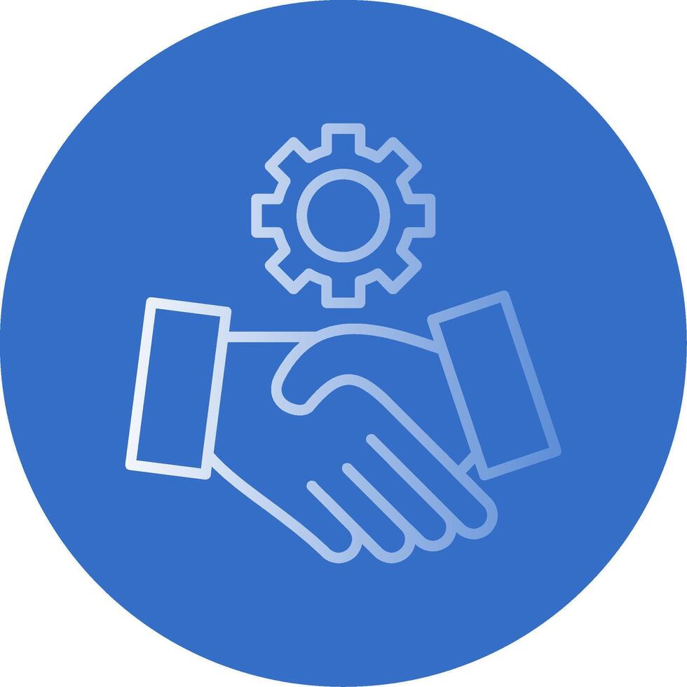 Drill Flat Bubble Icon vector