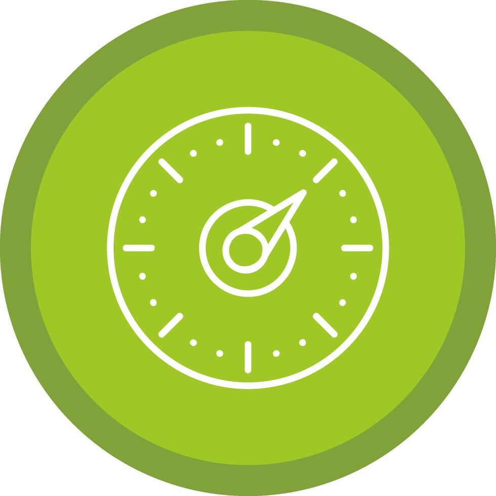 Timer Line Multi Circle Icon vector
