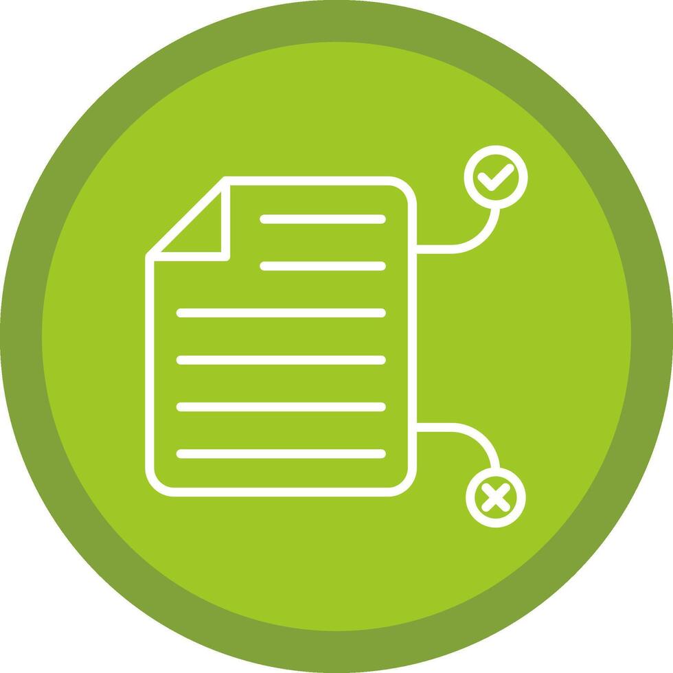 Tasks Line Multi Circle Icon vector