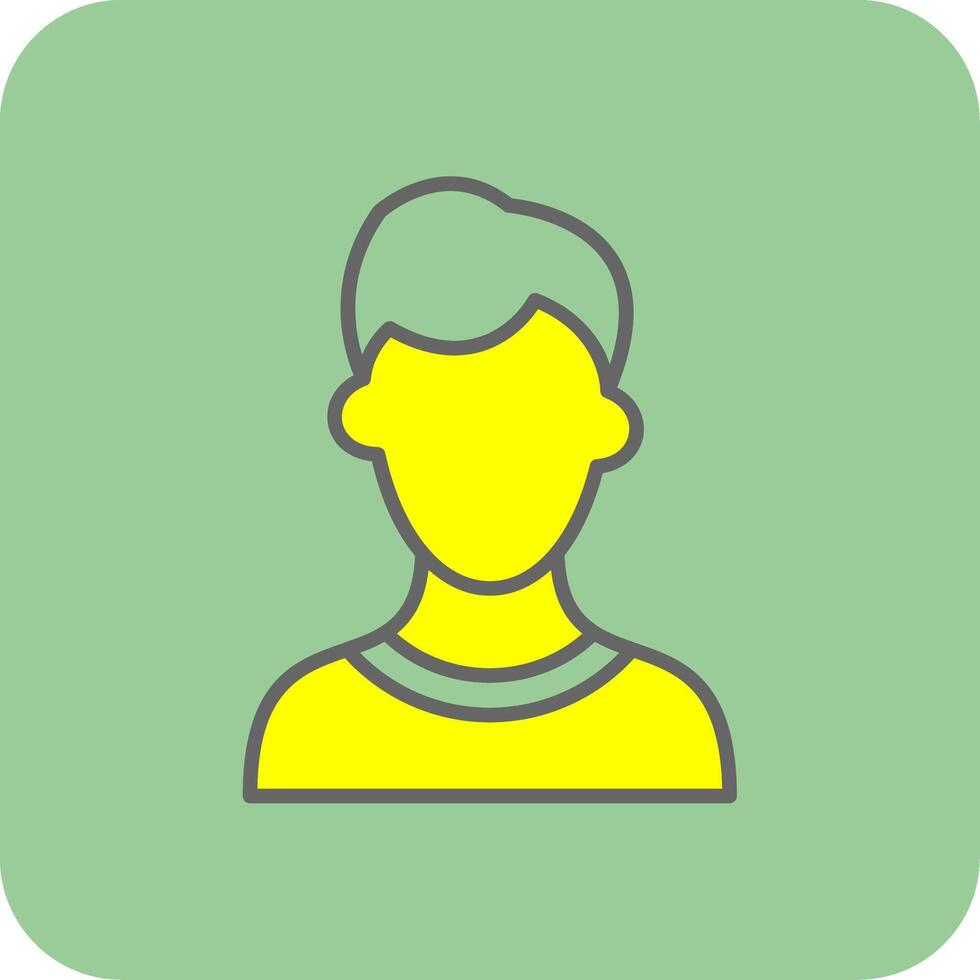 Hydro Power Filled Yellow Icon vector