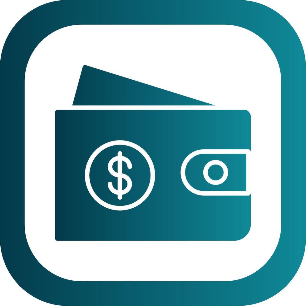E Wallet Filled Yellow Icon vector