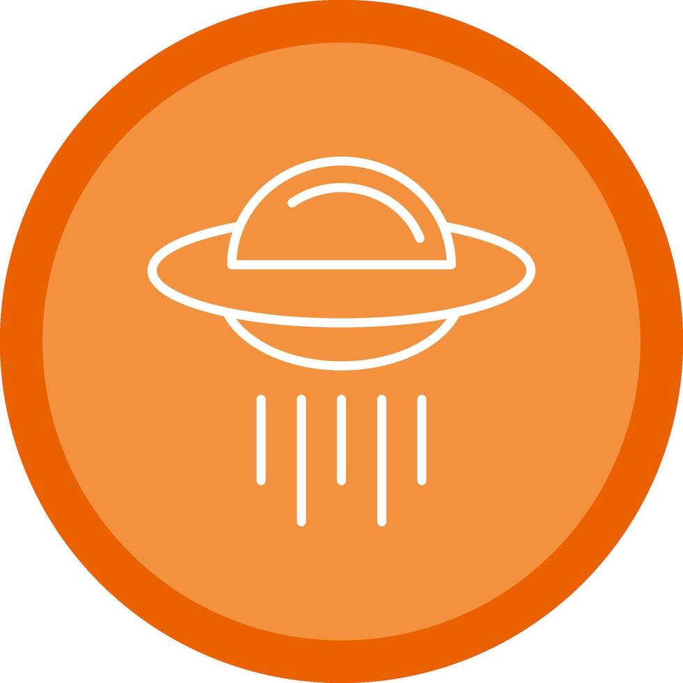 Ovni Line Multi Circle Icon vector