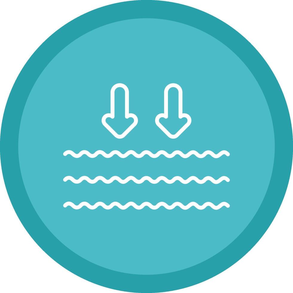 Arrows Line Multi Circle Icon vector