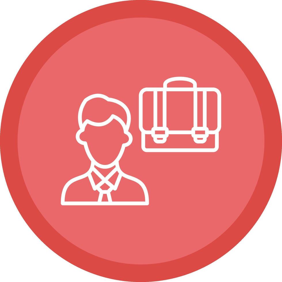 Engineering Team Line Multi Circle Icon vector