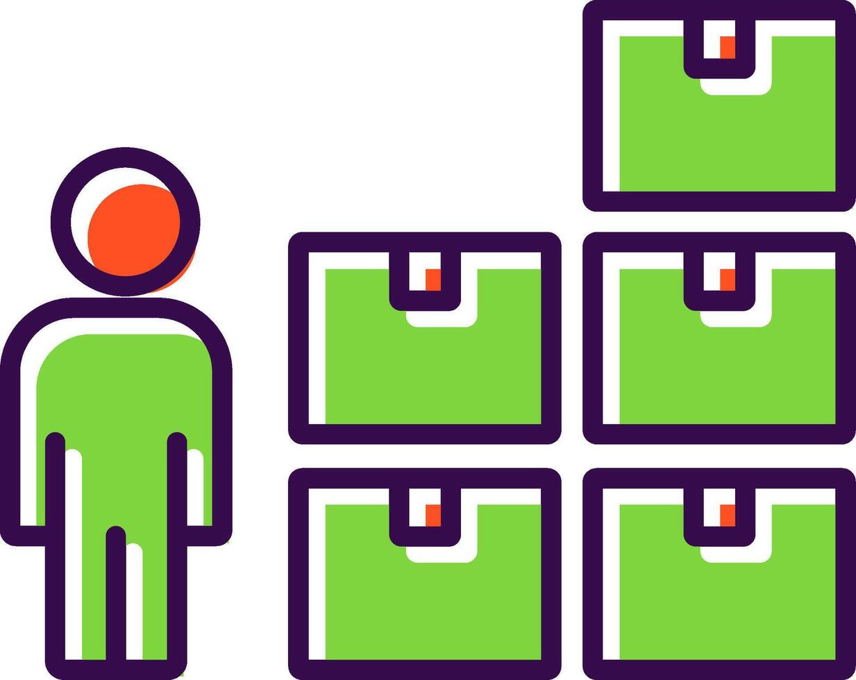 Control filled Design Icon vector