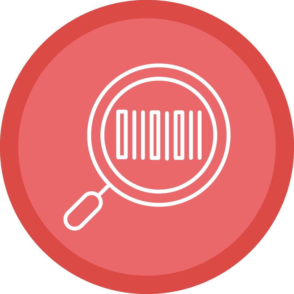 Post Tracking Line Multi Circle Icon vector