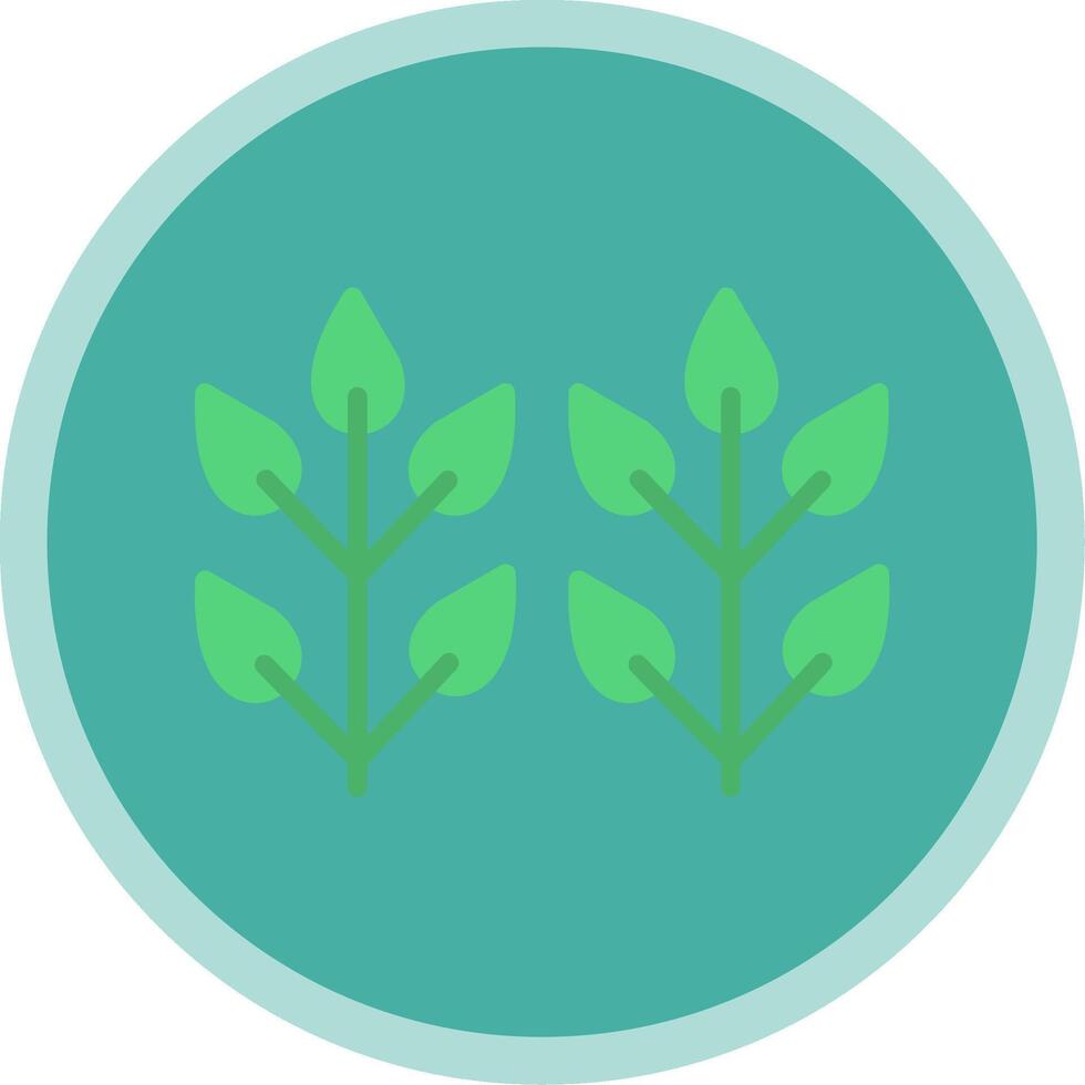 Farm Flat Multi Circle Icon vector