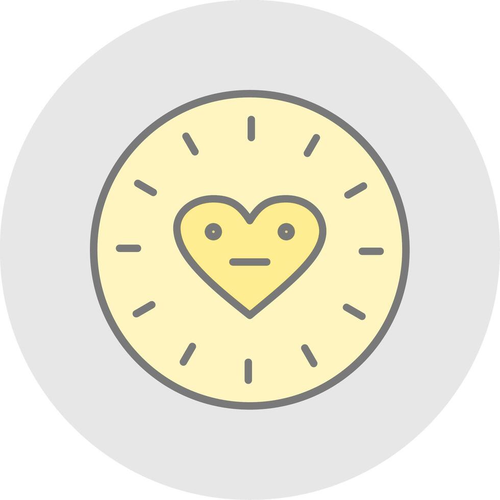 Passion Line Filled Light Icon vector