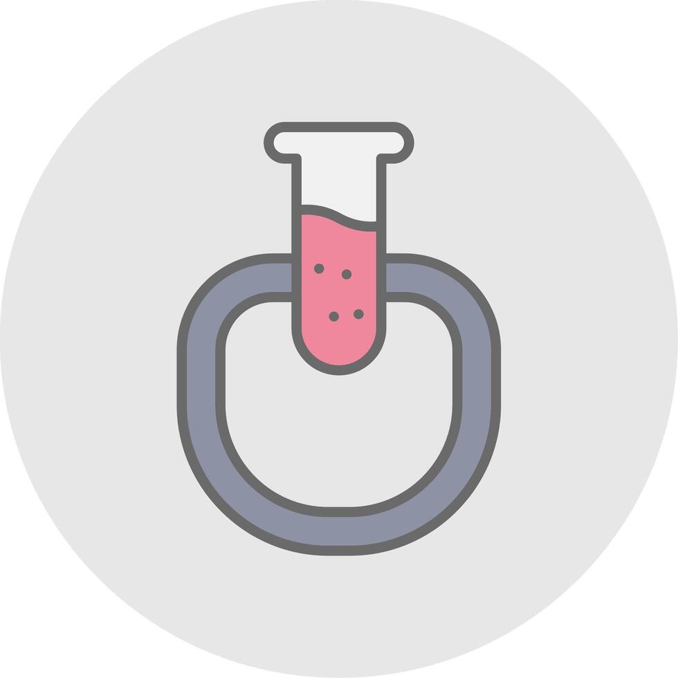 Science Line Filled Light Icon vector