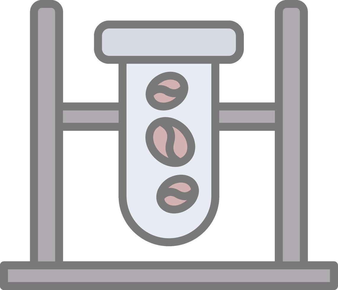 Quality Check Line Filled Light Icon vector